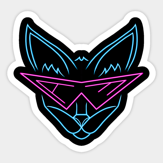 Azure Fox Logo Sticker by AzureFox